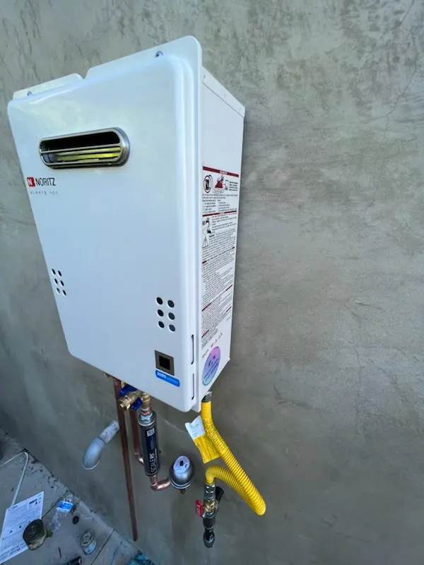 Tankless water heater installation for Haddon Hills homes