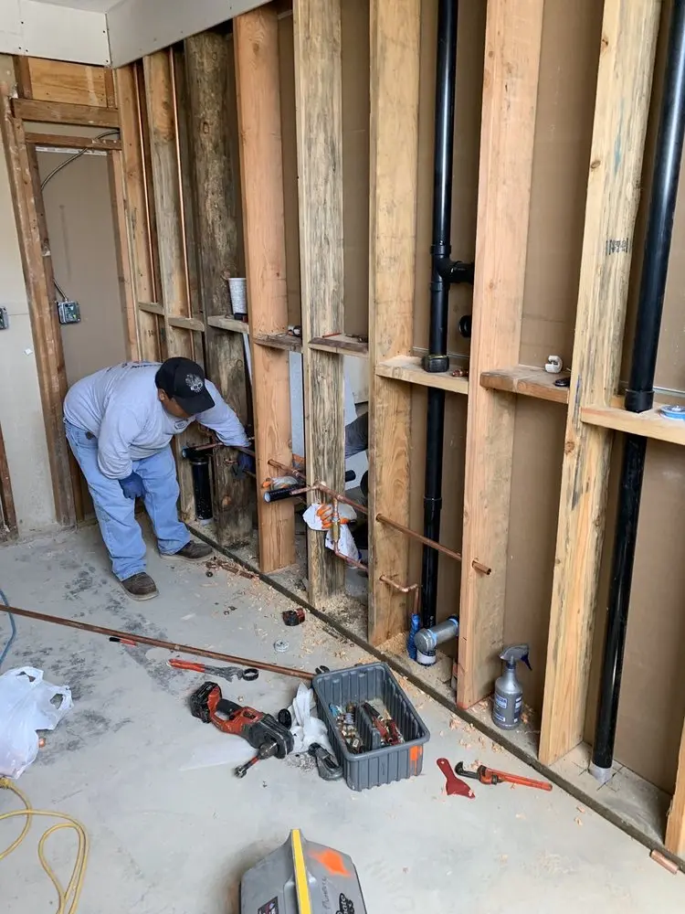 Commercial rough-in plumbing for Water Heater Replacement in Haddon Hills